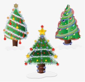 Christmas Tree Christmas Lights Gift - 2 Christmas Tree Clipart