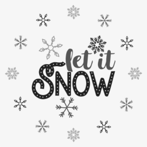 S50041 “let It Snow - Scalable Vector Graphics