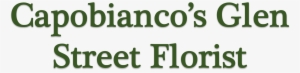 Capobianco's Glen Street Florist - Georgia Font