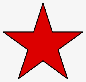 Red Star Transparent Background - Red Star Png Transparent Background