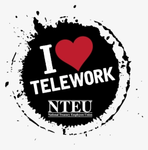 I Heart Telework Sticker - News Limited