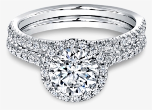 Engagement Rings - Diamond Halo Engagement Ring