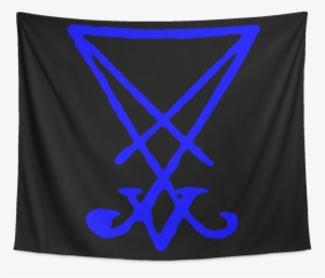Lucifer Sigil Tapestry - Flag