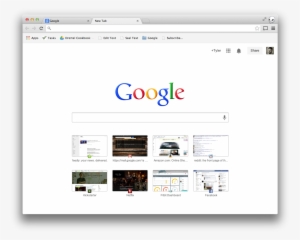 Chromium Blog Post - Google New Tab Chromebook