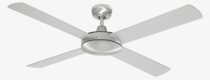 Electrical Ceiling Fan Png Image - Mercator - Grange 52" Brushed Steel Ac Ceiling Fan