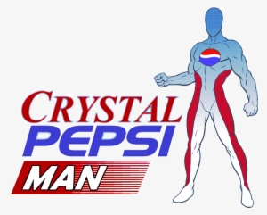 Crystal Pepsi Logo 90s