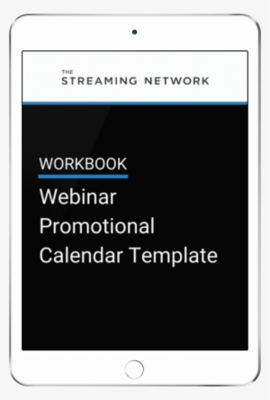 tablet webinar promotional calendar template compressor - software