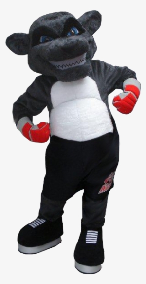 This Is The Mascot We Made For The Hazelton Wolverines - Mascot