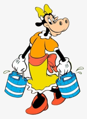 Mickey Mouse Cow Character