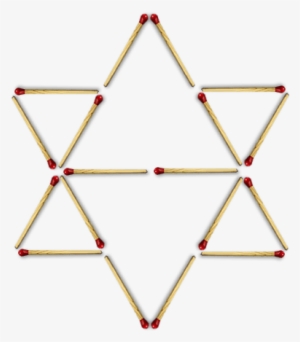 Cerillas Los 8 Triángulos - Figuras Con Palitos De Fosforos