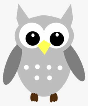 Yellow Gray Owl Clip Art At Clker - Yellow And Gray Owl
