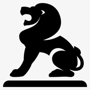 Lion Statue Icon - Leon Icon