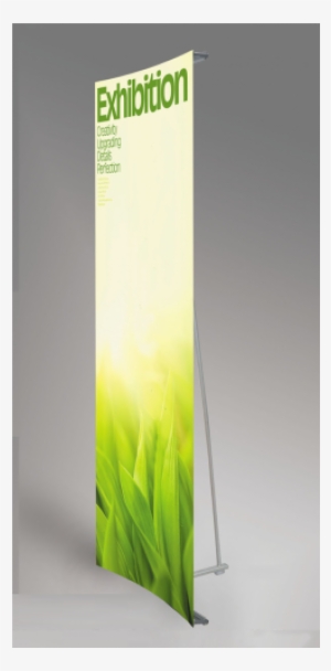 Straight & Curved L Banner Stand - Banner