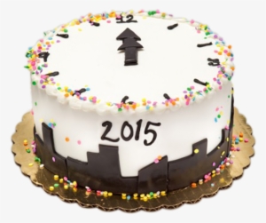 New Year Clock Cake - Cake
