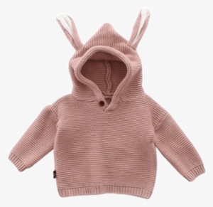 Rabbit Ears Cardigan Sweater - Hoodie