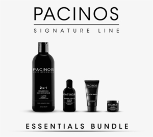 Shampoo, Face Scrub, Black Mask Travel Size Matte - Pacinos Signature Line Comb