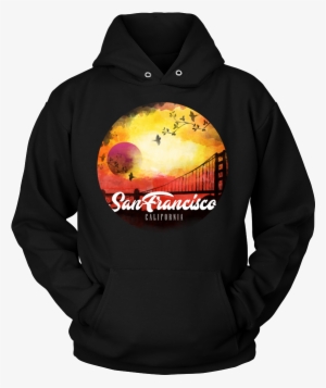 San Francisco California Horizon Sunset Skyline Ca - Travis Scott Astroworld Hoodie