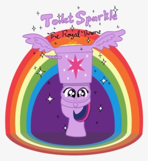 Princess Toilet Sparkle Vector By Tinkertie-d80qomn - Toilet Sparkle