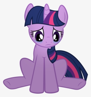 Bubblestormx, Sad, Safe, Simple Background, Transparent - Sad Twilight Sparkle My Little Pony