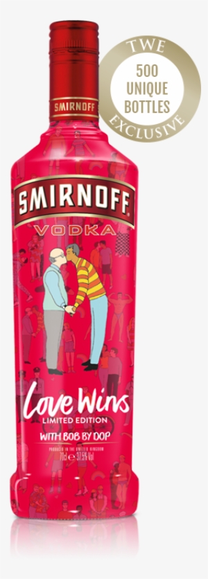 smirnoff love wins - smirnoff vodka 80 1l