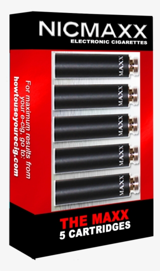 Nicmaxx "the Maxx" Cartridge Pack - Electronic Cigarette