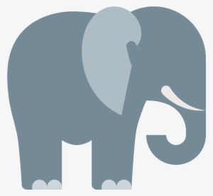 This Is A Picture Of An Elephant From A Side View - Elephant Icon
