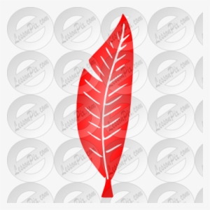 Feather Clipart Stencil - Feather