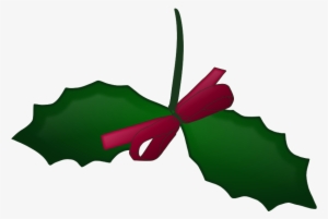 Mistletoe Graphics Of Christmas Wreaths And Holly Sprigs - Pita Natal Vektor