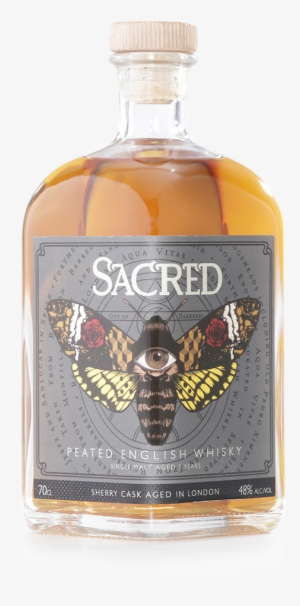 sacred peated english whisky - whisky