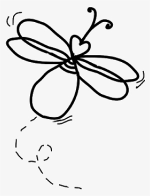 Friday, May 27, - Black And White Firefly Clipart