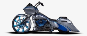 Silver111 - Bagger Harley Davidson Street Glide Png