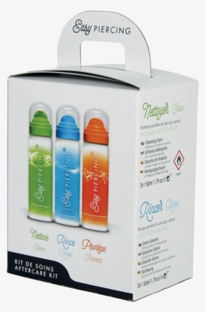 Easypiercing ® Piercing Aftercare Kit - Plastic Bottle