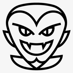 Halloween Malefic Male Face Outline Vector - Outline Of Halloween
