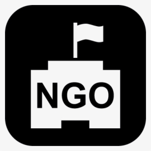 Ngo Building In A Rounded Square Vector - Ngo Icon