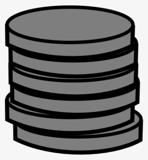 Coin Png - Silver Coins Cartoon Png