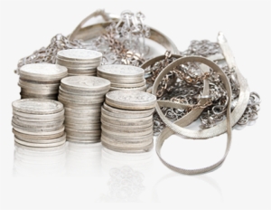 Stack Of Silver Coins - Silver Coins