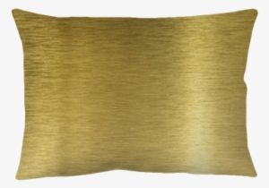 High Quality Brushed Brass Texture With Light Reflection - Cushion