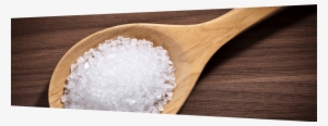 Image Of Sea Salt In A Wooden Spoon - Sugar