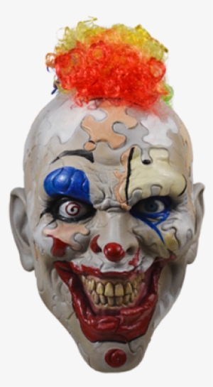 Puzzle Face Mask American Horror Story - Ahs Cult Clown Mask