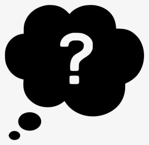 Question Thought Bubble Svg Png Icon Free Download - Question Thought Bubble Icon