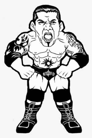 Batista Cartoon Png By Undertaker02 On Clipart Library - Wwe Cartoon Png