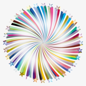 Jpg Stock Clipart Prismatic Vortex Mark Ii Big Image - Rainbow Starburst Png