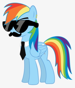 Mane Six Got Swag Dash By L - My Little Pony Rainbow Dash Swag