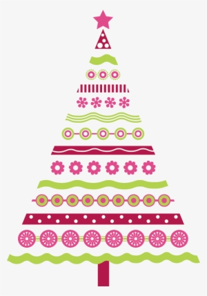 Christmas Tree Clip Art New - Pink Christmas Clip Art