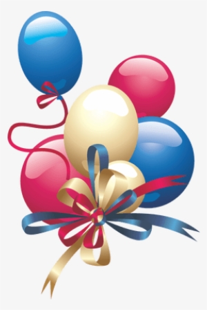 Globo De Fiesta - Happy Birthday Balloons Png