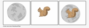 Moon Squirrel - Fox Squirrel