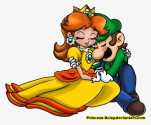 453kib, 800x825, Luigi - Luigi And Princess Daisy