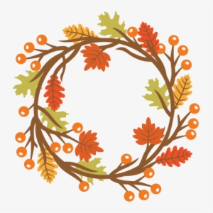 Https - //www - Misskatecuttables - Com/uploads/shopping - Free Clip Art Fall Wreath