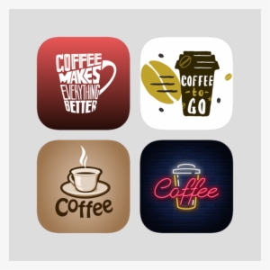 Coffee lovers sticker pack