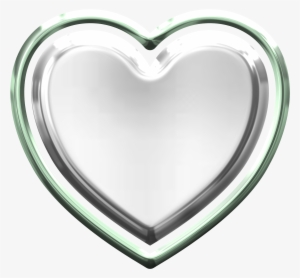 Heart Png Images - Silver Heart Png